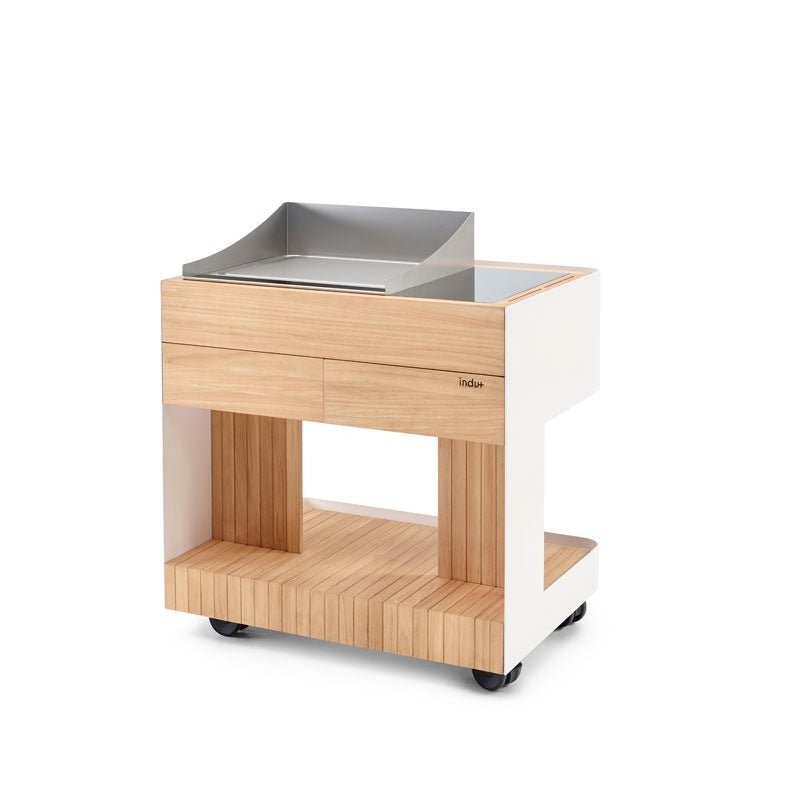 Cucina mobile per piano cottura con ruote Intas Duo Indu+ - Outdoor Privé