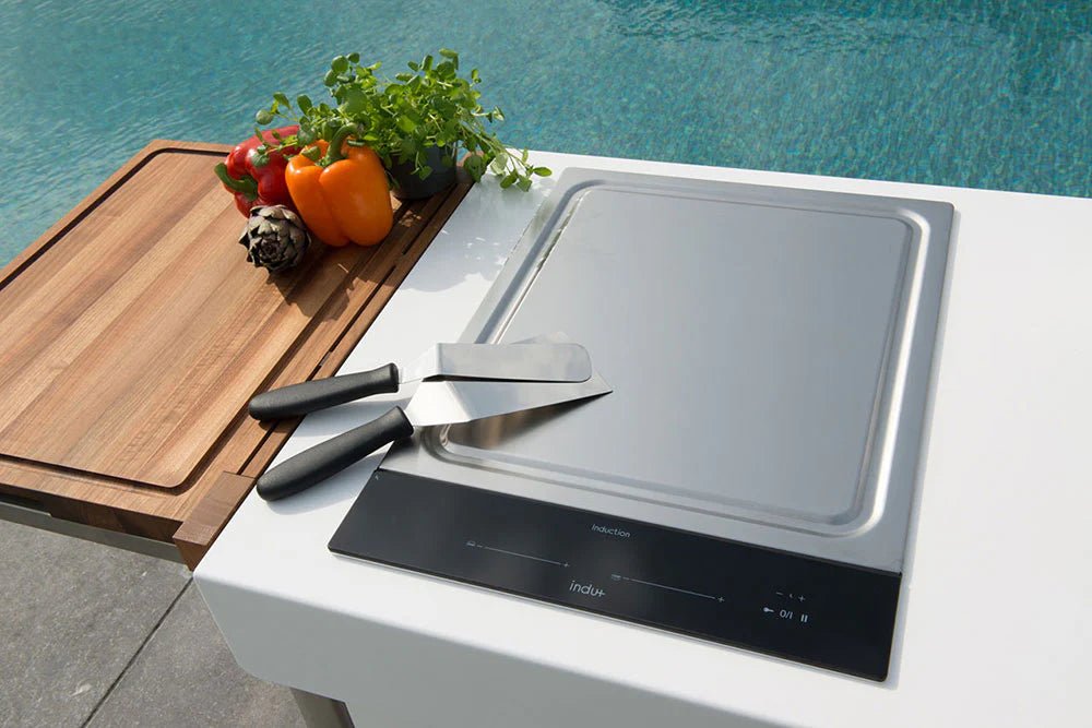 Piano di cottura Teppanyaki a induzione 38 Indu+ - Outdoor Privé
