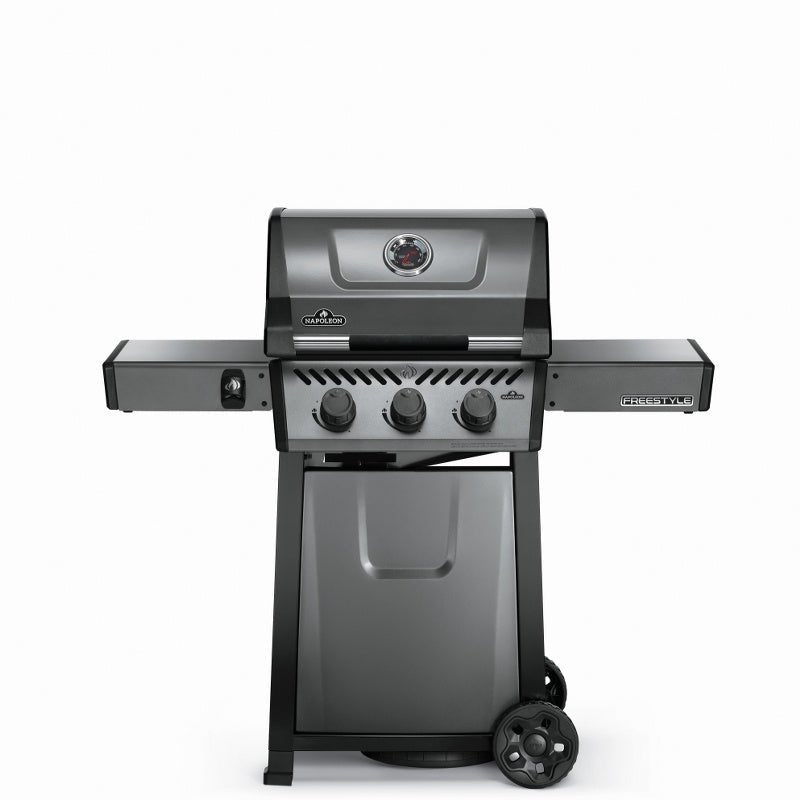Barbecue a gas Napoleon Freestyle F365 GT – 3 bruciatori, griglia in ghisa e accensione JETFIRE - Outdoor Privé
