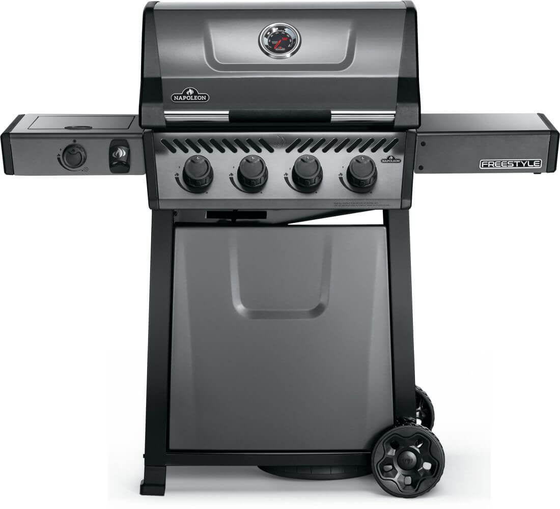 Barbecue a gas Napoleon Freestyle 425 SB – 4 bruciatori e sizzle zone - Outdoor Privé