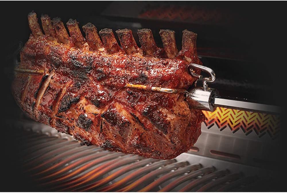 Barbecue a gas da incasso Napoleon Prestige BIPRO825RBI – doppia cottura, girarrosto e infrarosso professionale