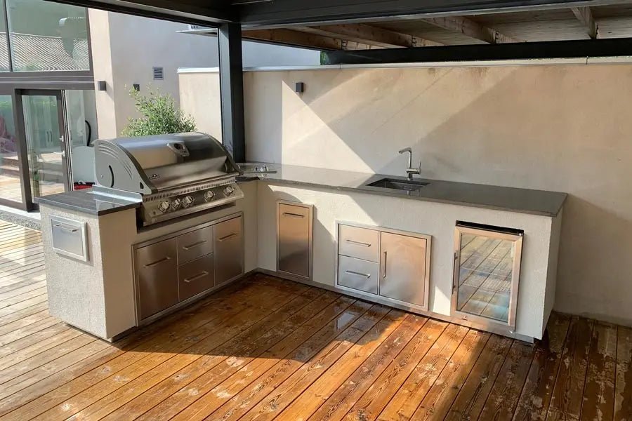 Barbecue a gas da incasso Napoleon BILEX605RBI – 5 bruciatori, SIZZLE ZONE™ e infrarosso posteriore - Outdoor Privé