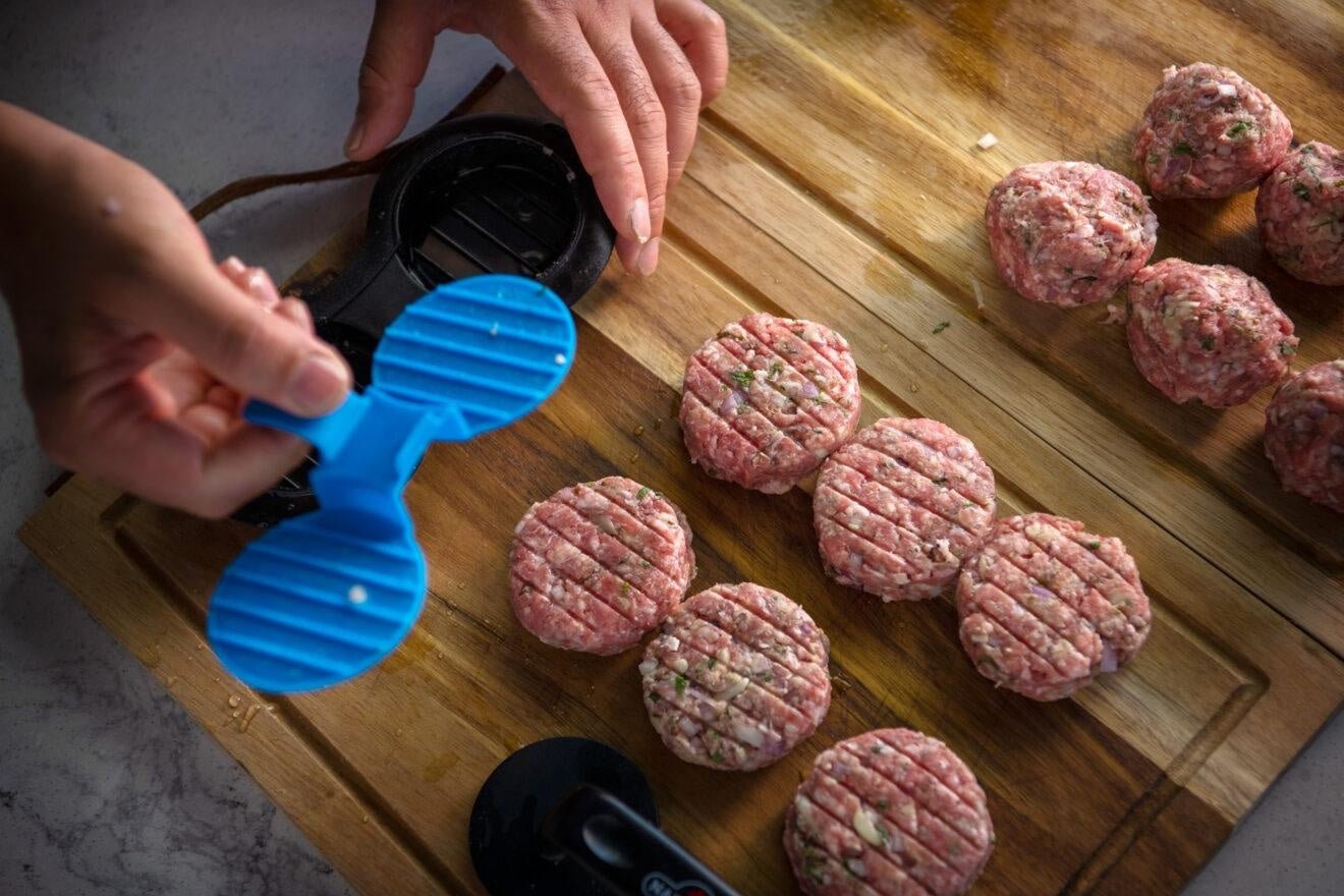 KIT PRESSA HAMBURGER NAPOLEON - Outdoor Privé