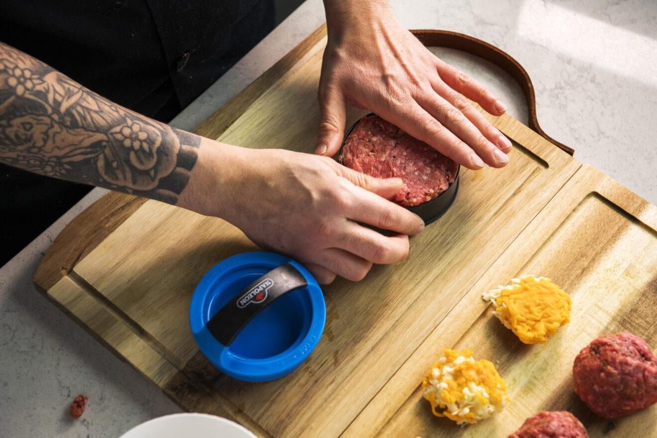 KIT PRESSA HAMBURGER NAPOLEON - Outdoor Privé