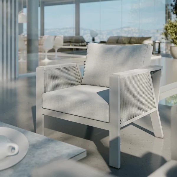 Salotto da giardino Era Solaris – divano, 2 poltrone e tavolino - Outdoor Privé