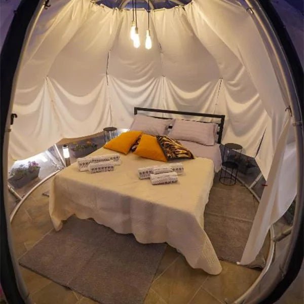 Igloo trasparente Solaris Bolla 300 UP 4,52 m² | Policarbonato anti - UV - Outdoor Privé