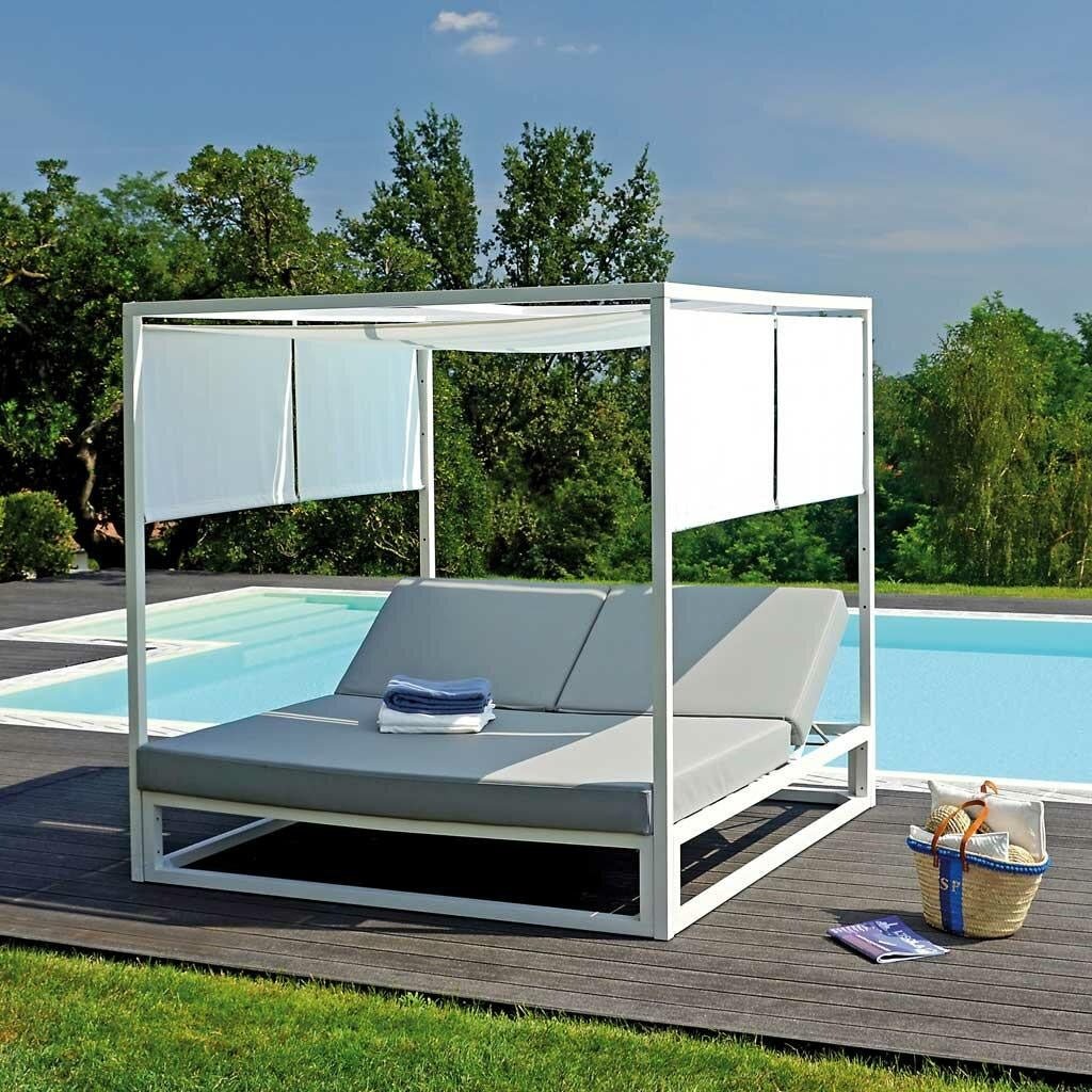 Baldacchino doppio in alluminio Oasi - Outdoor Privé