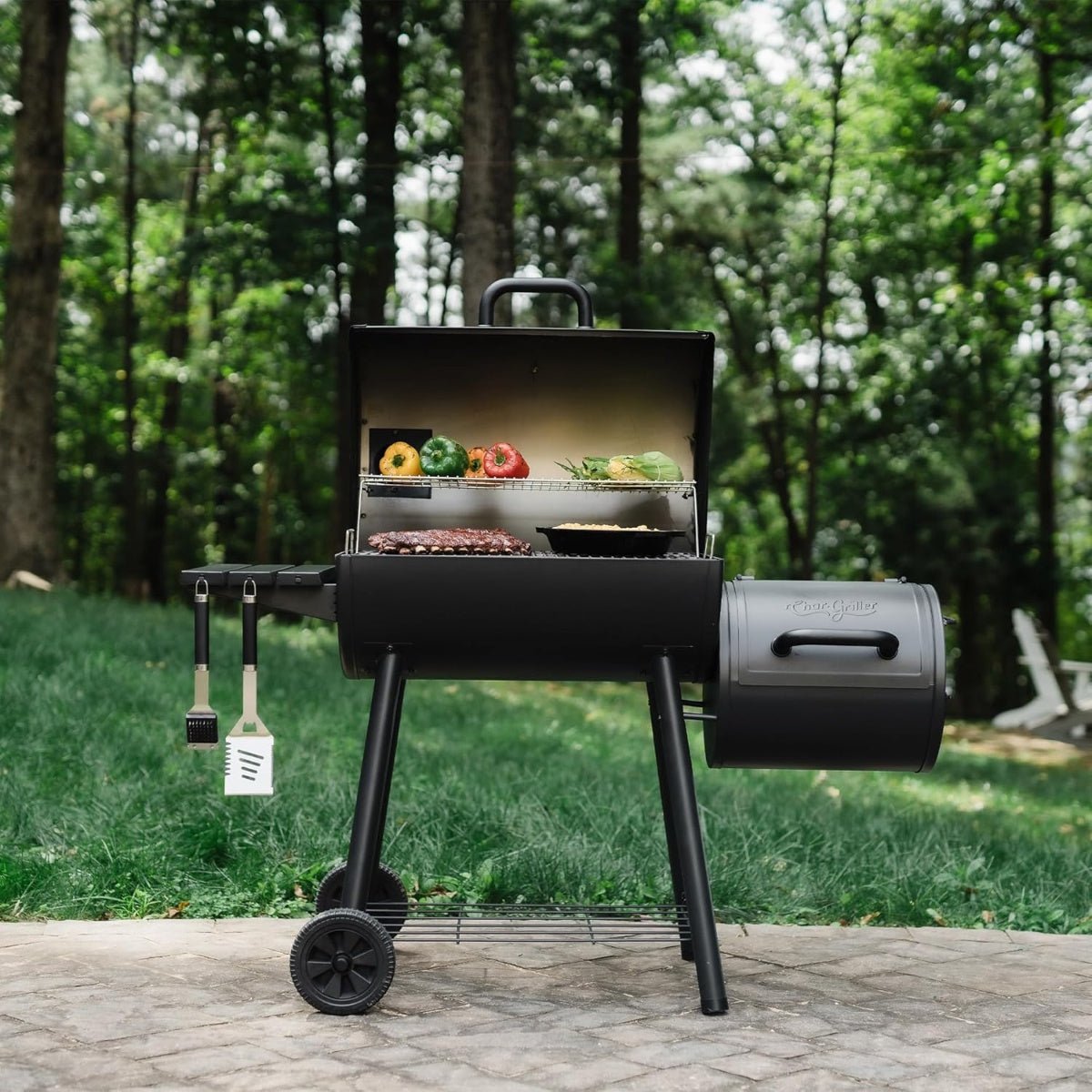 Barbecue e affumicatore Smokin' Pro Offset Char - Griller - Outdoor Privé