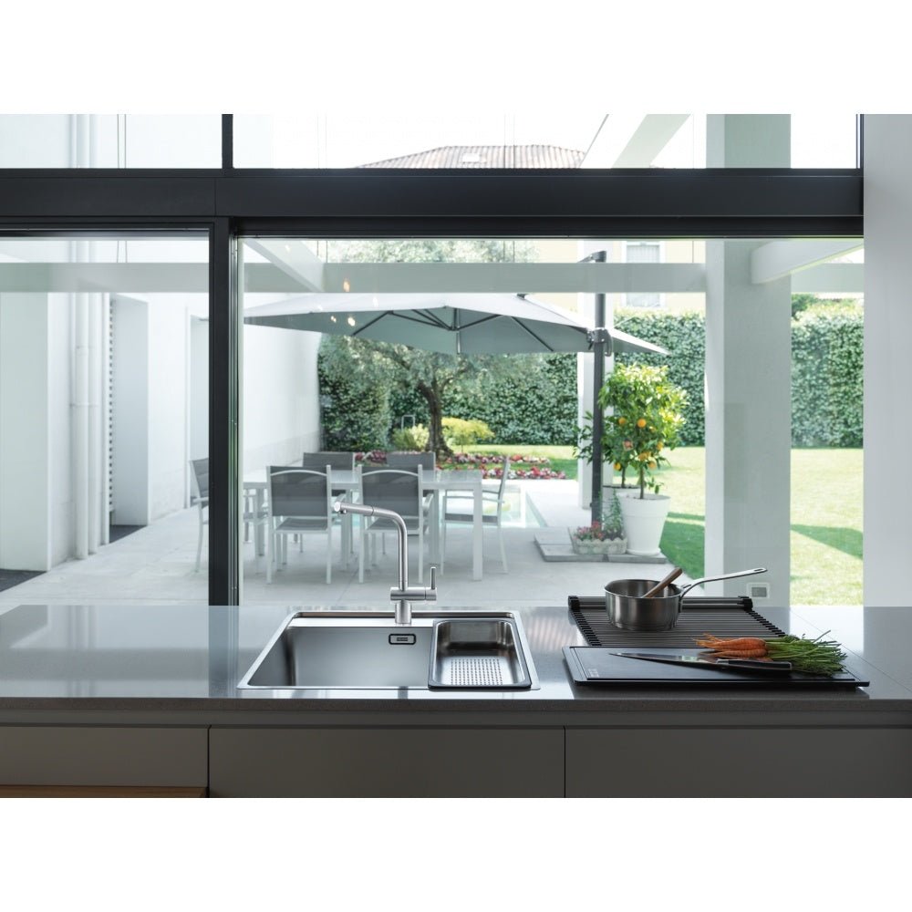 MISCELATORE Neo Doccia Atlas Inox satinato Napoleon - Outdoor Privé