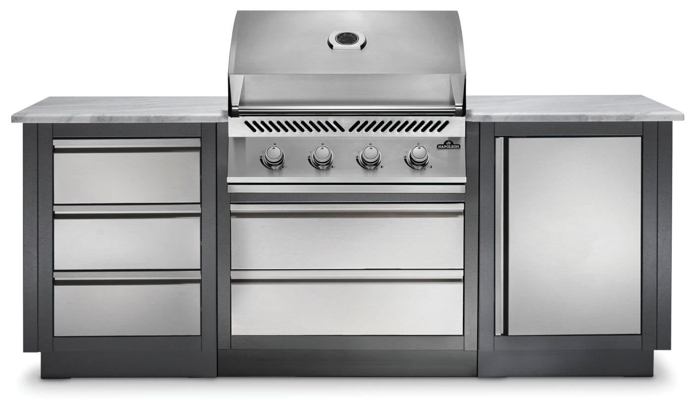 Modulo per Barbecue Napoleon PRO 825 con Cassetti – OASIS™ IM - UGC825 - CN - Outdoor Privé
