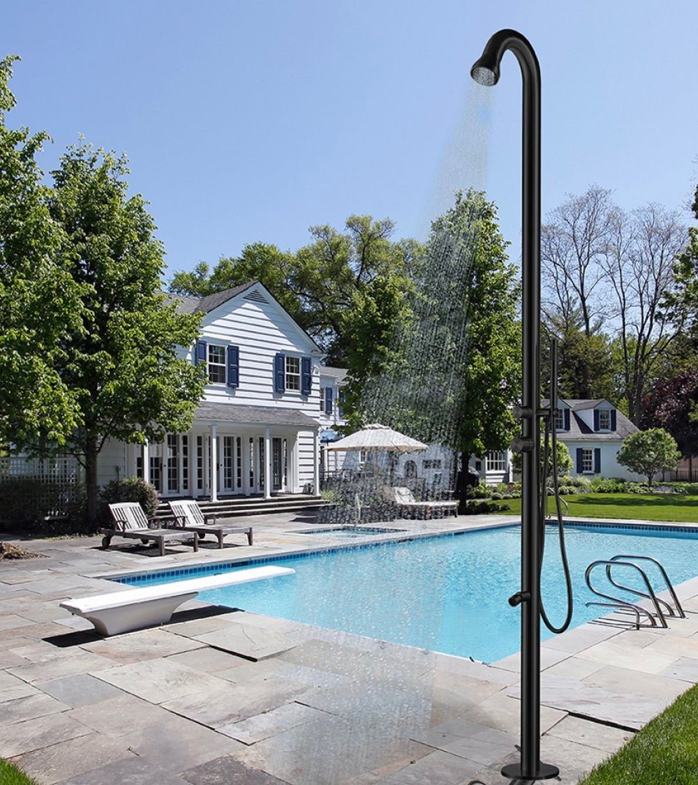 Doccia Bosa Nera Inox Sined - Outdoor Privé