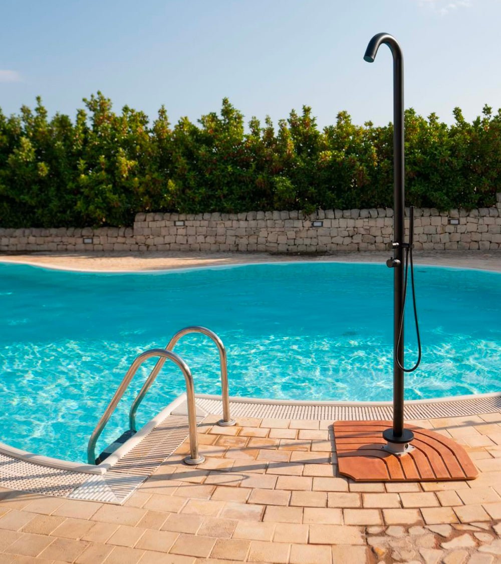 Doccia Alghero nera Sined - Outdoor Privé