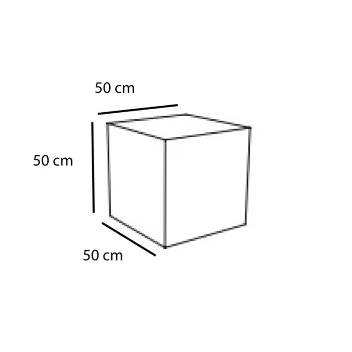 Tavolino luminoso solare Sined Cuby - Outdoor Privé