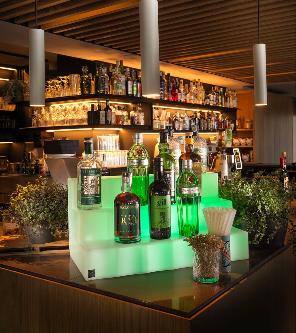 Espositore Marvy con luce Lyxo - Outdoor Privé