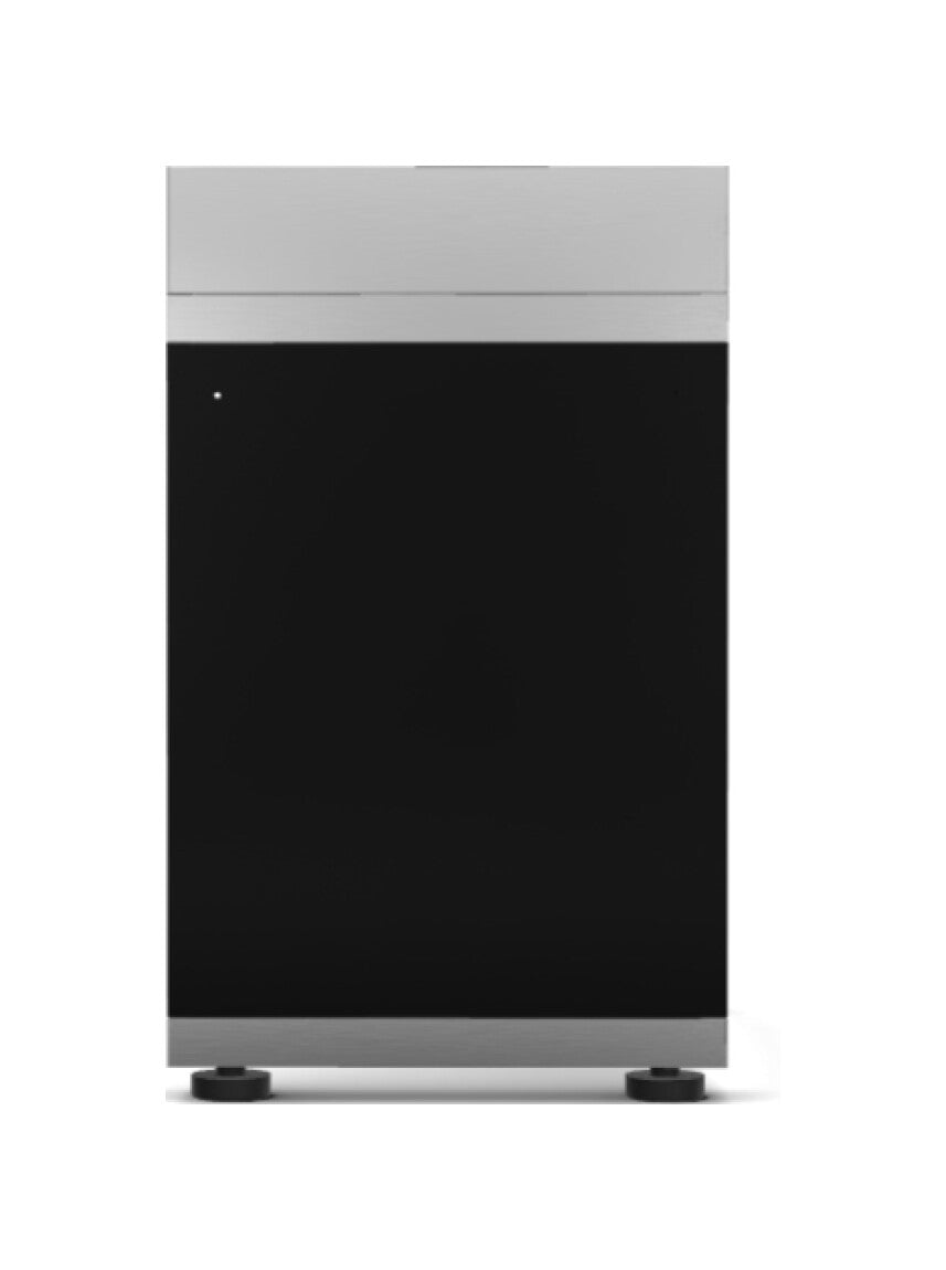 Mobile frigo Le Marquier MC80FD – 80×55 cm inox/nero - Outdoor Privé