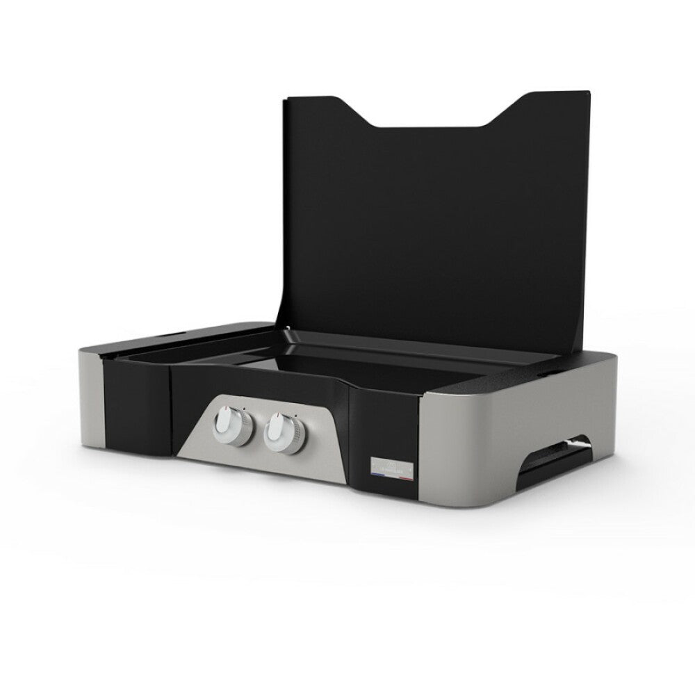 Plancha elettrica Le Marquier Exclusive Electric 260 – inox/nero - Outdoor Privé