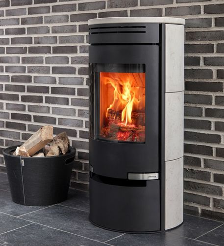 Stufa a legna Aduro 1.1SK 6 kW A+ in pietra ollare - Outdoor Privé