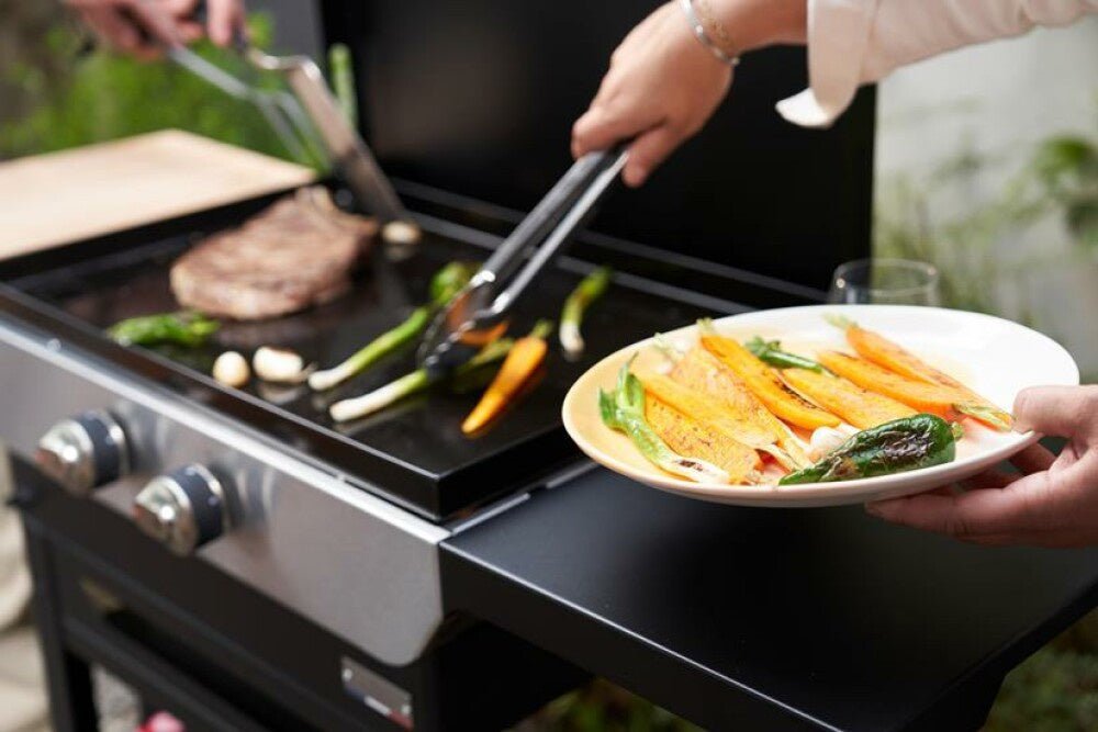 Set La Plancha 260 Gas gpl con carrello e coperchio Le Marquier - Outdoor Privé