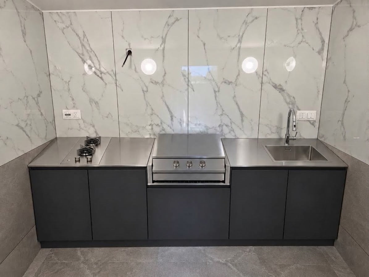 Urbino 220 c.fornello + lavabo - Outdoor Privé