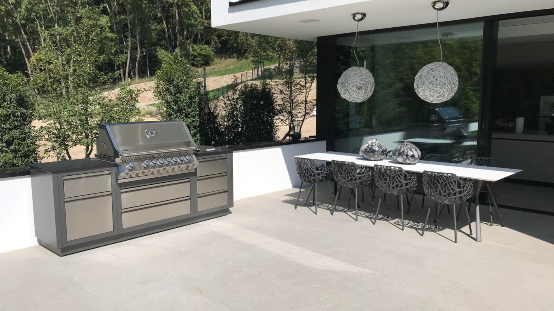 cucina da esterno oasis napoleon