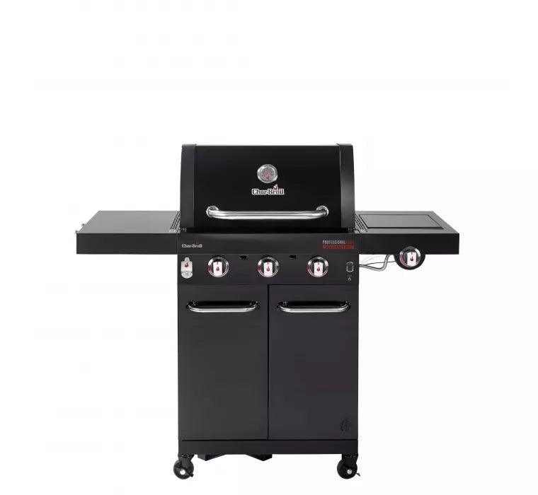 Barbecue a gas Char-Broil Professional Core B3 – 3 bruciatori, fornello laterale e TRU-Infrared - Outdoor Privé