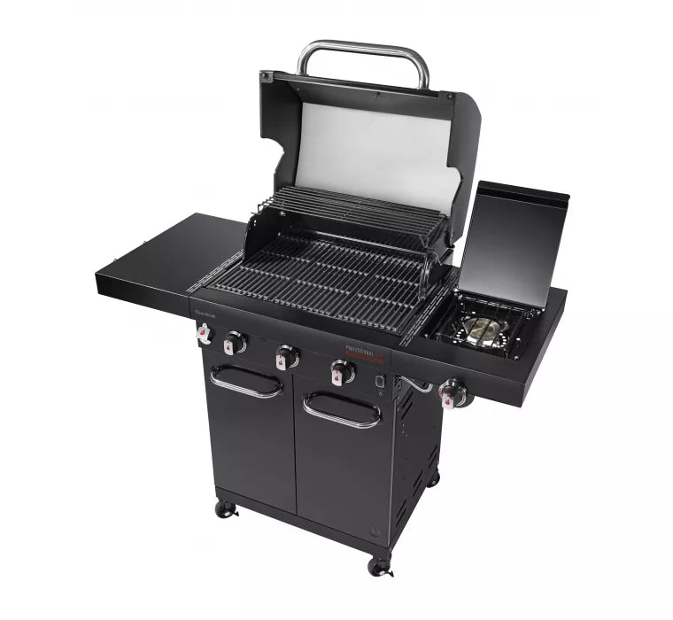 Barbecue a gas Char-Broil Professional Core B3 – 3 bruciatori, fornello laterale e TRU-Infrared - Outdoor Privé