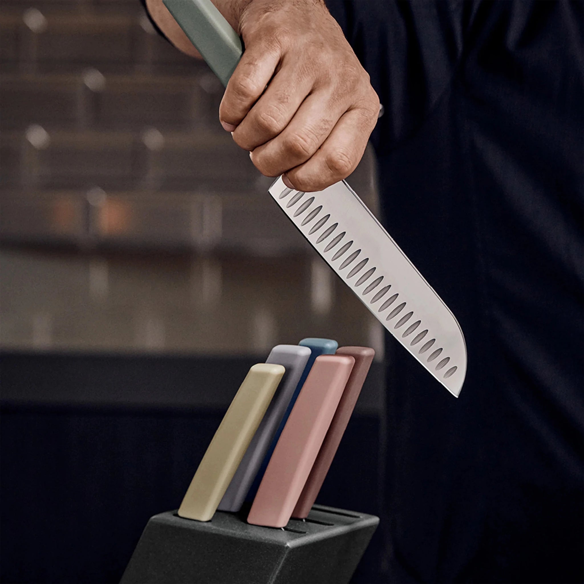 Ceppo coltelli Victorinox Swiss Modern – 6 pezzi colorati assortiti - Outdoor Privé