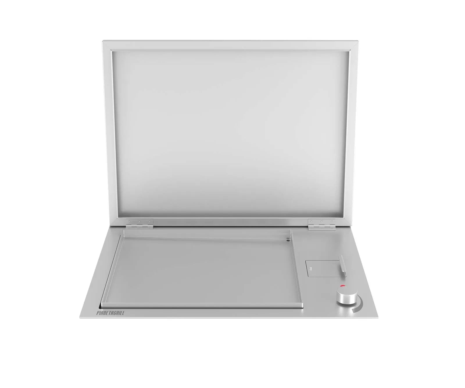 Barbecue Plancha elettrica da incasso Pianeta Grill – piastra Teppanyaki inox 2,4 kW - Outdoor Privé