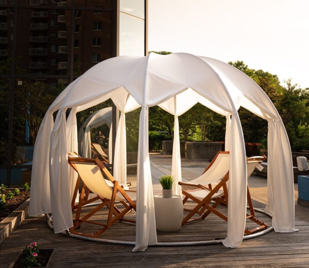 Igloo Solaris Bolla 500 Liberty 11,34 m² | Canopy estivo - Outdoor Privé