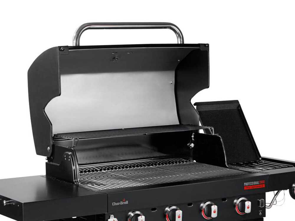 Barbecue a gas Char-Broil Professional Core B4 – 4 bruciatori, fornello laterale e TRU-Infrared - Outdoor Privé