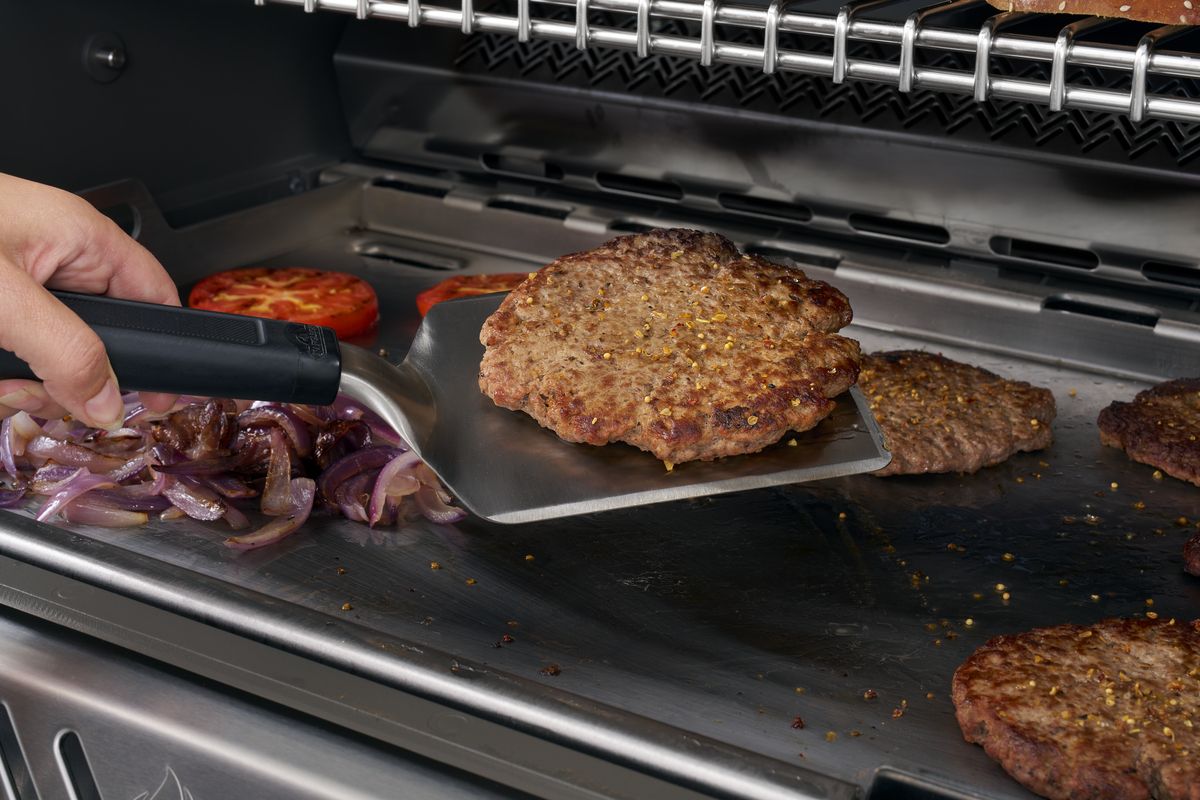 Spatola burger Napoleon GATL015 – bordo smussato a 3 lati - Outdoor Privé