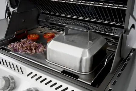 Cloche inox quadrata Napoleon per plancha e burger inox - GACP002 - Outdoor Privé