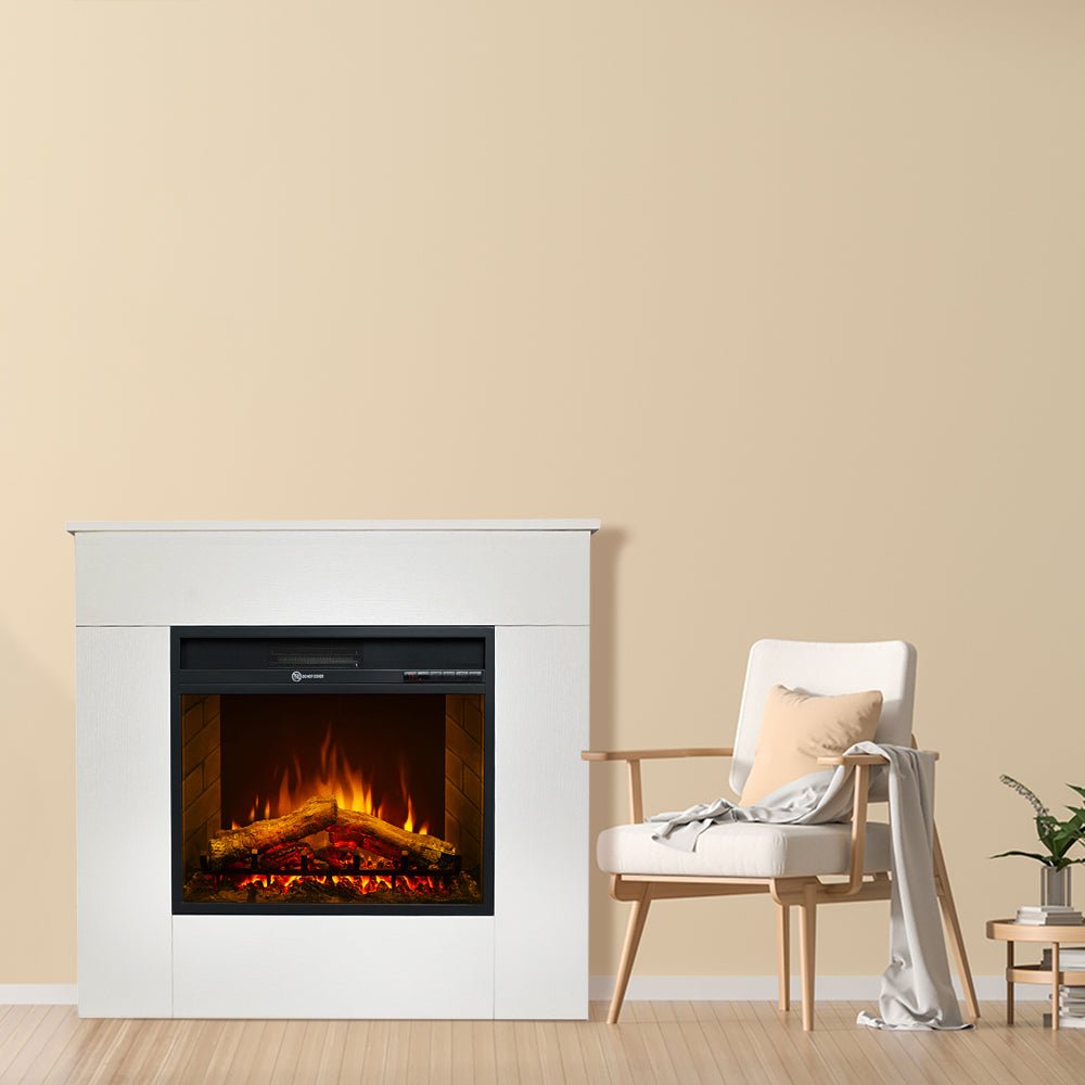 Camino elettrico Divina Fire Michelangelo da terra - Outdoor Privé