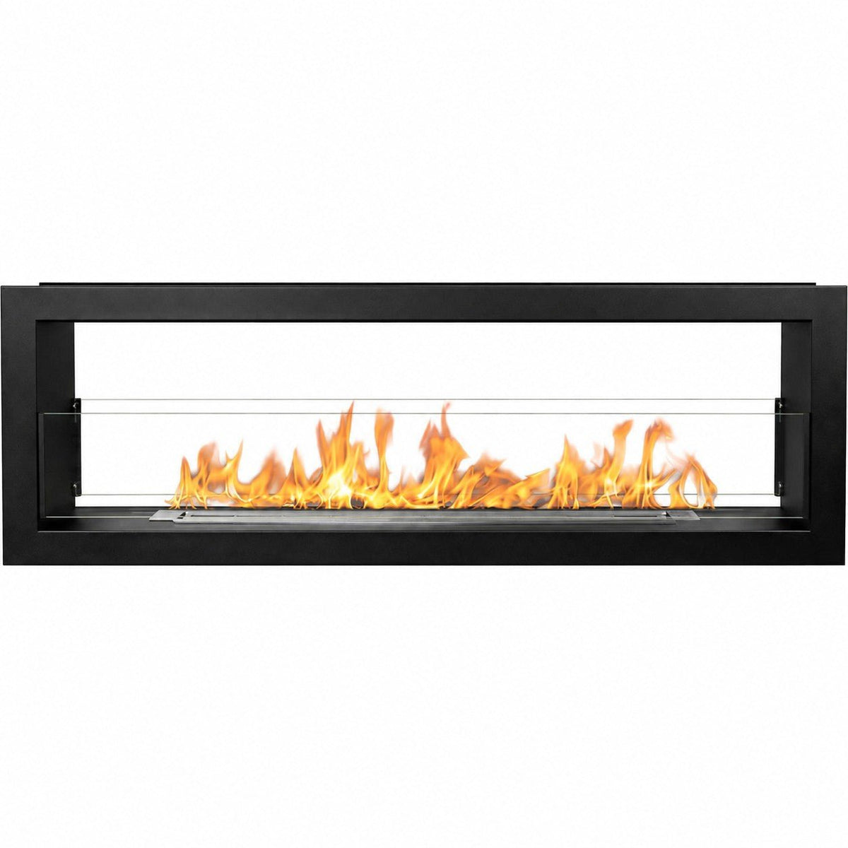 Camino a bioetanolo Divina Fire Montefalco 120 bifacciale da incasso - Outdoor Privé