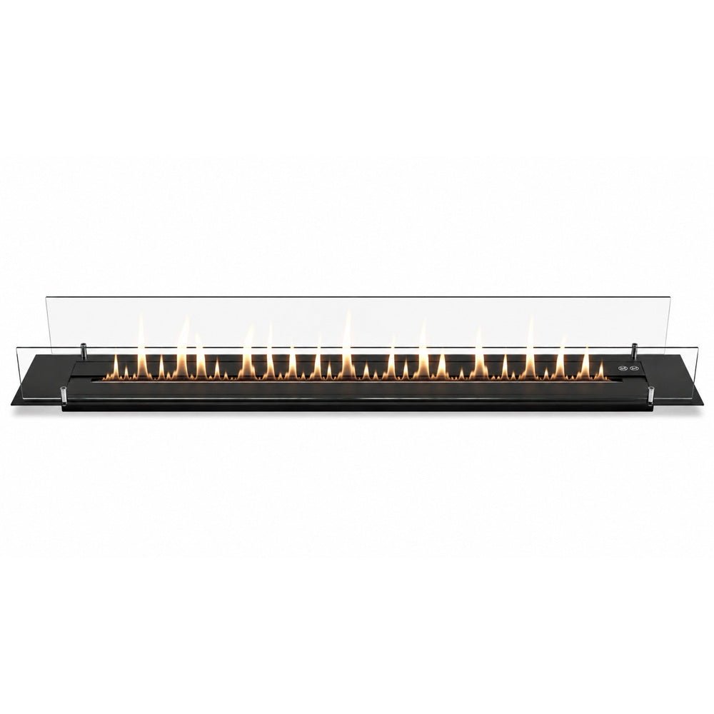 Bruciatore a bioetanolo Divina Fire DF1200VBLACK Topline Black Edition da incasso - Outdoor Privé