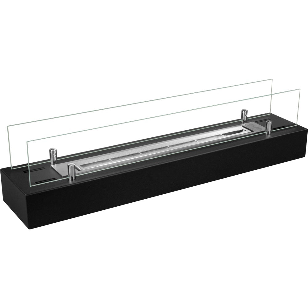 Inserto a bioetanolo Divina Fire DF700BOX da appoggio 70 cm con vetri - Outdoor Privé