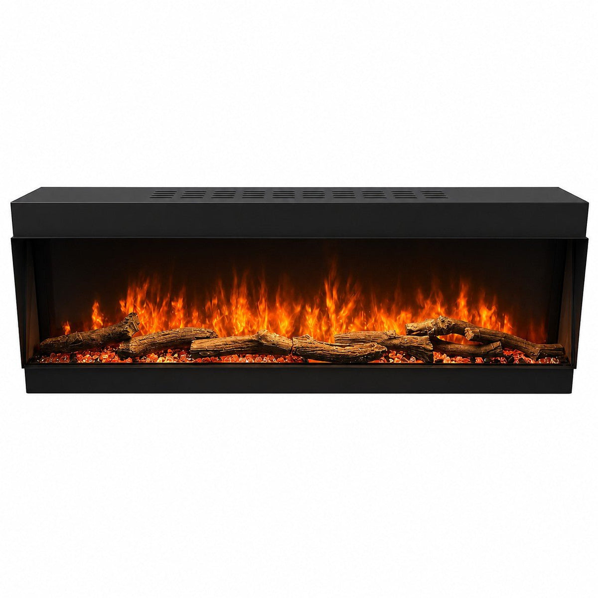 Camino elettrico Divina Fire Detroit 130 da incasso LED RGB con APP - Outdoor Privé