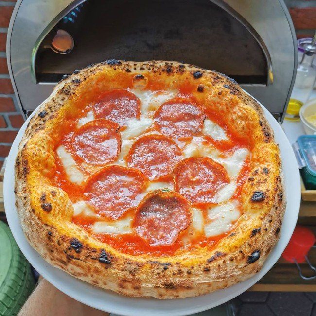 Forno a gas Pizza Party Ardore – piano 40×40, 6 kW, 550 °C - Outdoor Privé