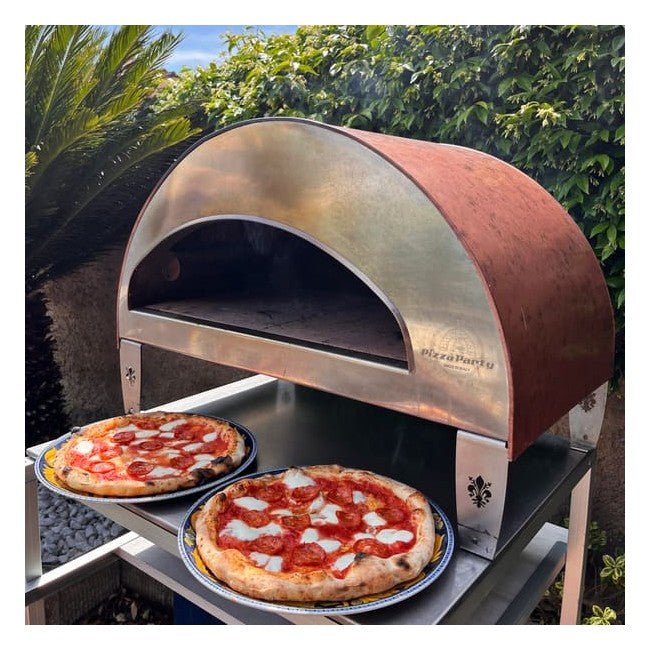 Forno a gas Pizza Party Emozione – piano 40×70, 2 pizze, 550 °C - Outdoor Privé