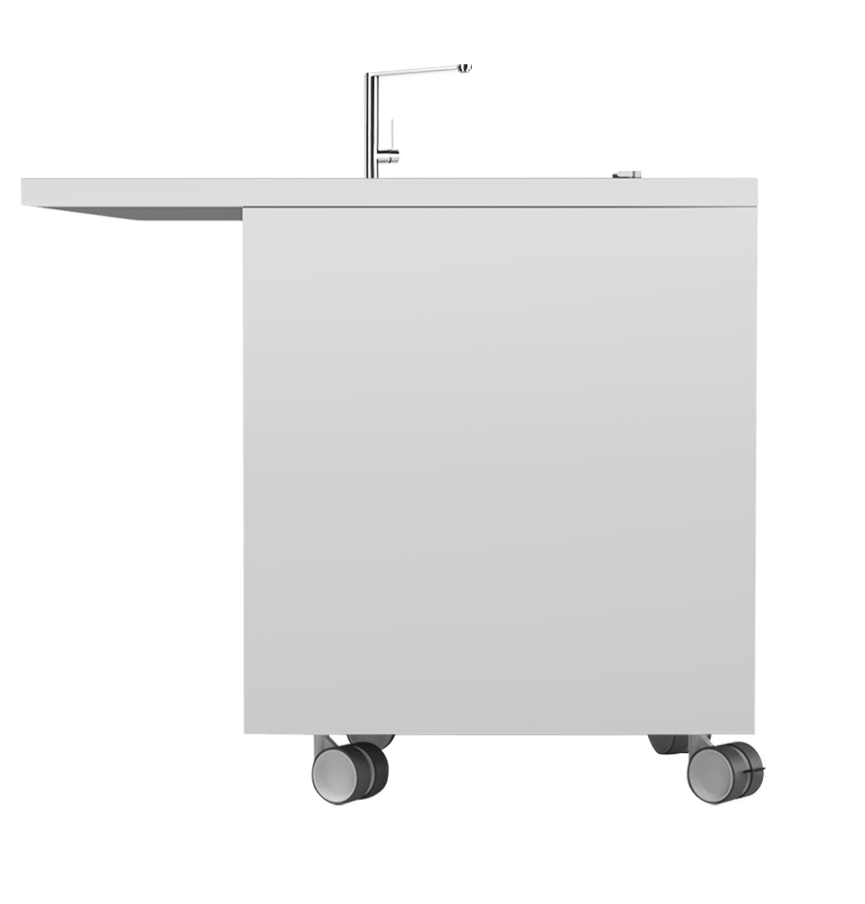 Cucina da esterno Panarea – isola inox 188×100 cm personalizzabile, 3 configurazioni preimpostate - Outdoor Privé