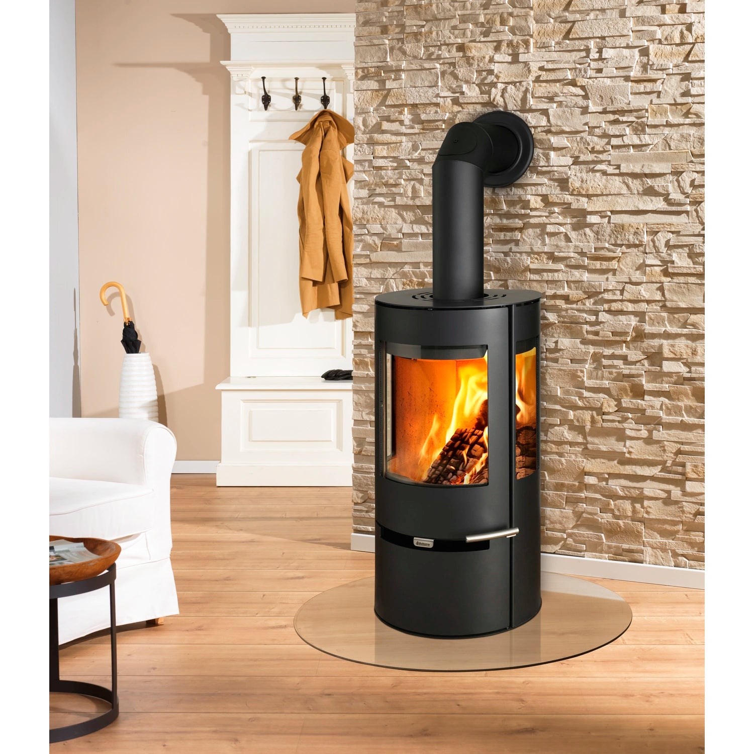 Stufa a legna Aduro 9 – 6 kW, A+, vetro panoramico, Aduro - tronic - Outdoor Privé