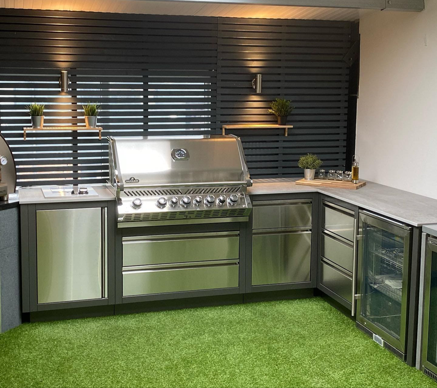 cucina da esterno oasis napoleon