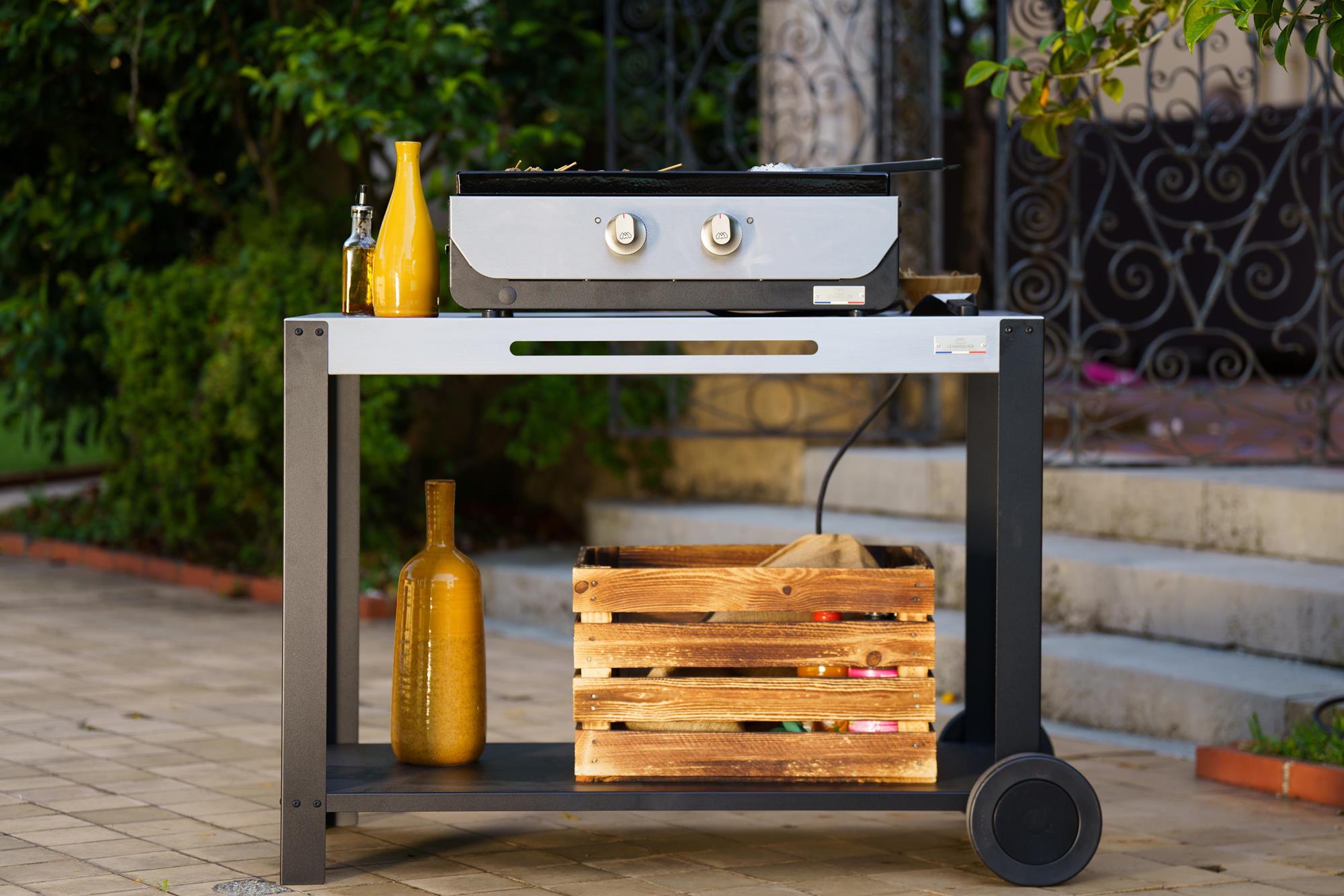 Carrello Le Marquier 110 XL Inox - Outdoor Privé