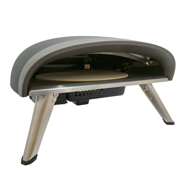 Forno pizza a gas Pizza Party Tentazione Air – piano rotante 40 cm, 500°C - Outdoor Privé