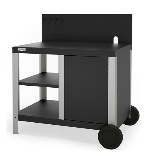 Carrello Allure Duo nero e acciaio Le Marquier