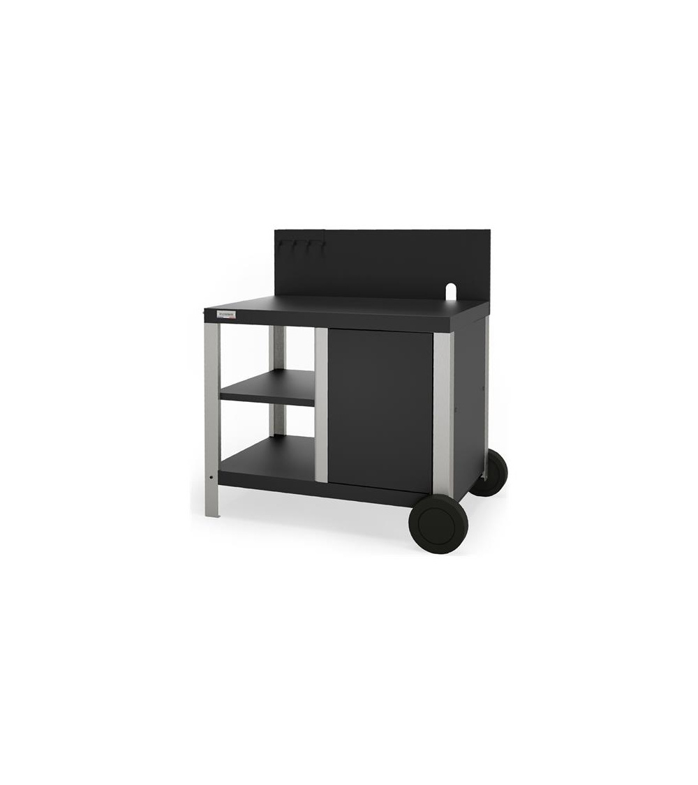 Carrello Allure Duo nero e acciaio Le Marquier