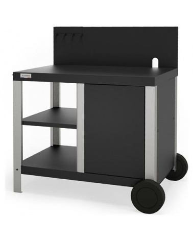 Carrello Allure Duo nero e acciaio Le Marquier