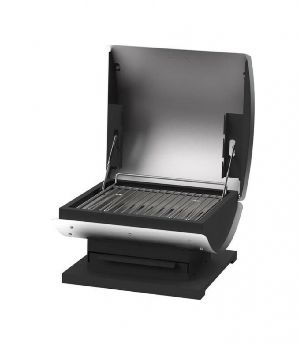 Barbecue Francais L40 a Carbone e Legna Le Marquier