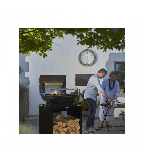 Barbecue Francais L40 a Carbone e Legna Le Marquier