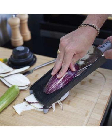 Tagliere in bambù con blocco laterale Le Marquier